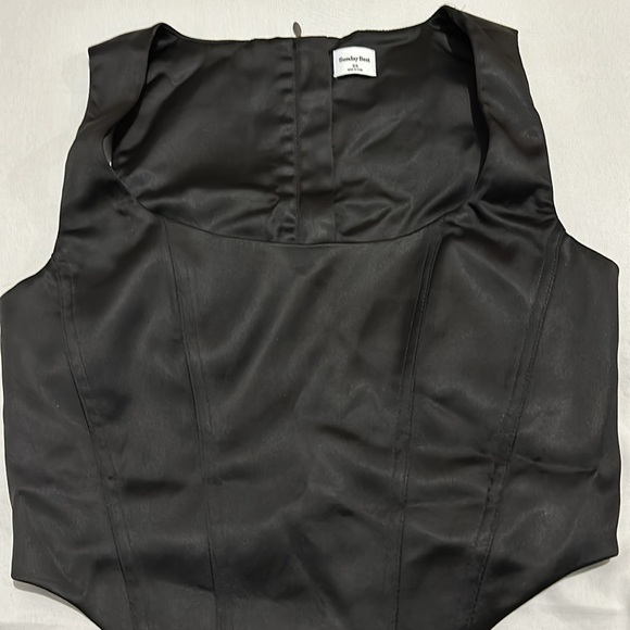 Aritzia Sunday Best Shiloh Satin Bustier - Picture 8 of 8